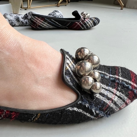 Casedei Flats, Plaid Material - Picture 6 of 9